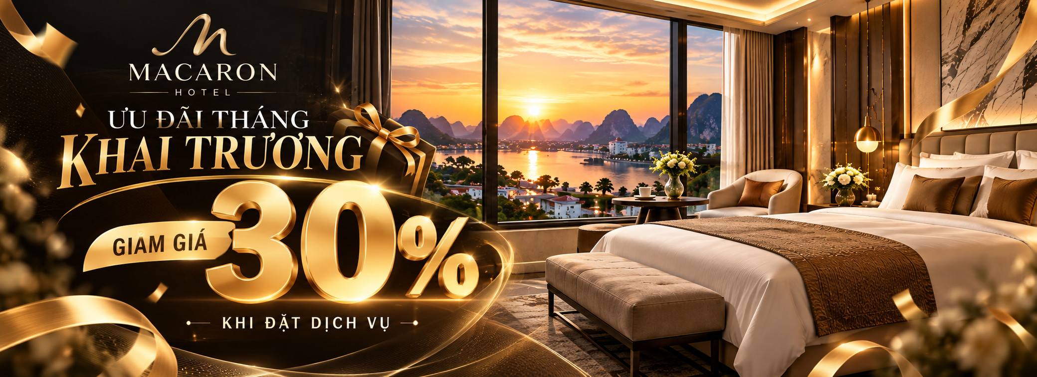 [SIÊU ƯU ĐÃI] Macaron Hotel Ninh Bình Khai Trương – Giảm Ngay 30% Giá Phòng